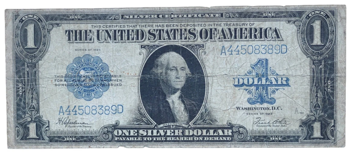1923 $1 US Large Silver Certificates for sale | eBay