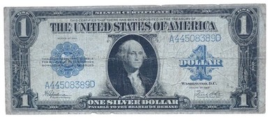 1923 Large 1$ Silver Certificate