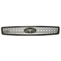 KüHlergrill KüHlergitter Dunkelgrau FüR Ford Fusion Ju_