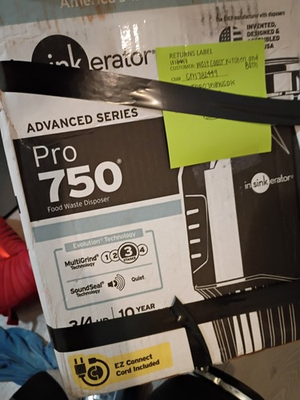 #ad InSinkErator Evolution 3 4 Advanced HP Household Garbage disposal. $187.50