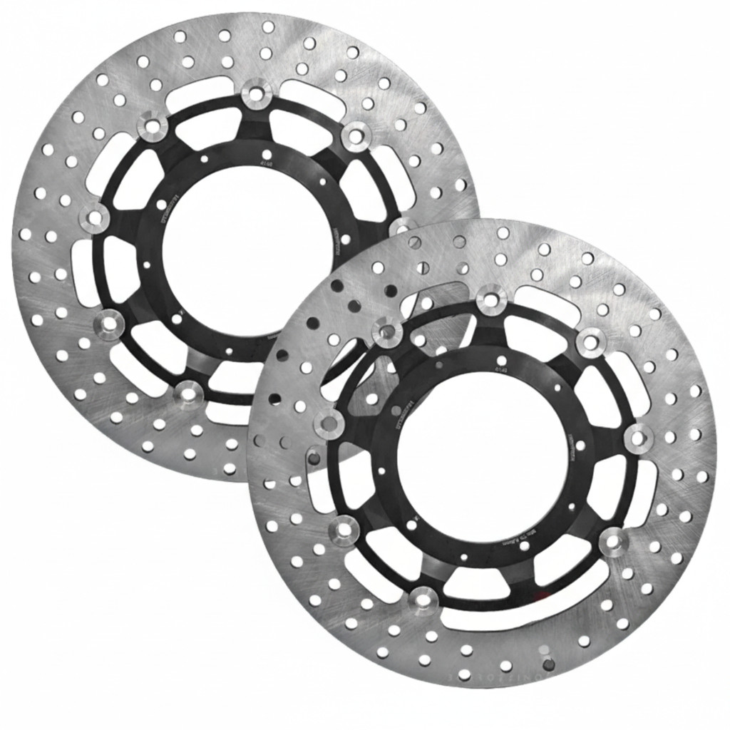 COPPIA DISCO FRENO ANTERIORE HONDA X-ADV XADV 750 2023 2024 IN ACCIAIO FLOTTANTE