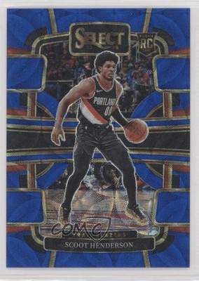 2023 Select Concourse Blue Scope Prizm 41/249 Scoot Henderson #77 Rookie RC 0h5y