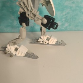 Lego Bionicle Toa Kopaka Nuva 8571 - No Manual - Missing 2 Parts