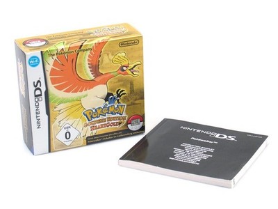 OVP (BIG BOX) von POKEMON HEARTGOLD + POKEWALKER HANDBUCH (KEIN SPIEL enthalten)