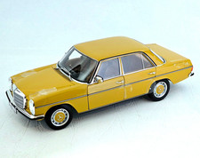 Mercedes-Benz 200/8 W115 1973 Sahara Yellow 1:18 NOREV Diecast With Box