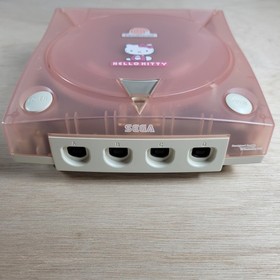 Sega Dreamcast Hello Kitty Pink Console Complete CIB Near Mint Japan　kawaii
