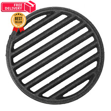 Cast Iron Bottom Fire Grate - 7.5 Inch Round BBQ Grill