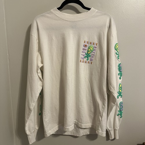 Obey Skate Sweatshirt weiß Pullover Sweatshirt Crewneck Grafik Logo Gr. S - Bild 4 von 7