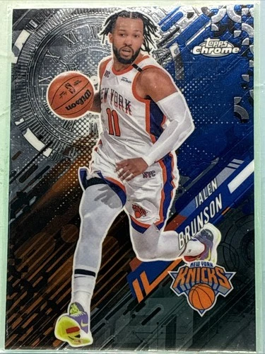 2025 Topps Chrome Jalen Brunson Base (RAW)