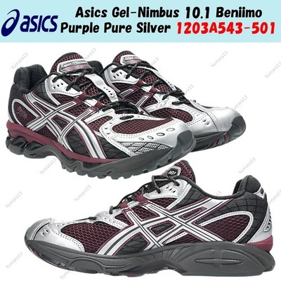 Asics Gel-Nimbus 10.1 Beniimo Purple Pure Silver 1203A543-501 Herren Gr.