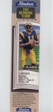 1991 Knudsen The Reading Team Bookmarks Jim Everett 0q3