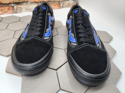 Size 7 - VANS Breana Geering x Skate Old Skool Black Blue Size 7 - VANS Breana Geering x Skate Old Skool Black Blue