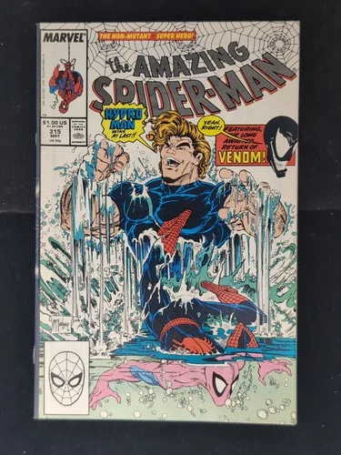 AMAZING SPIDER-MAN #315 -1989 Marvel- Todd McFarlane-2nd VENOM App/1st Cover-WOW