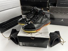 Nike Air Jordan 16 XVI 2000 3/4 HI Baskets Homme EU 44,5 Noir/Rouge 136059-061