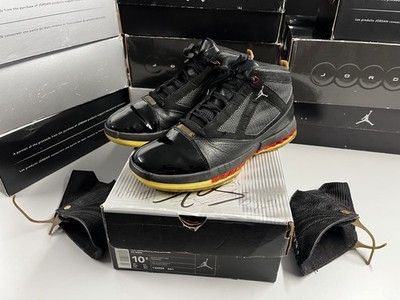 Nike Air Jordan 16 XVI 2000 3/4 HI Herren Sneaker EU 44,5 Schwarz/Rot 136059-061