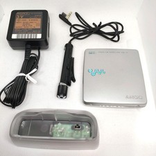 Sony MZ-EH50 Hi-MD Walkman MiniDisc Player USB Cradle For Parts Japan