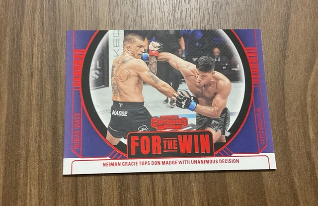 Neiman Gracie 2025 Panini Contenders PFL Insert „For The Win“ #19