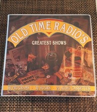 Vintage Old Time Radio's Greatest Shows 60 Programs 20 Audio Cassettes Like New