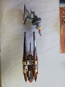 LEGO STAR WARS 4478 GEONOSIAN FIGHTER 2 Figures 97% Complete W/ Instructions