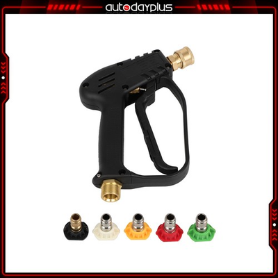 #ad Short Pressure Washer Gun with M22 14MM Inlet Stubby High Pressure Handle Gun $25.89