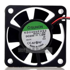 SUNON KD2405PHS2 5015 DC24V 1.9W 50 50 15MM 2-wire Inverter Cooling Fan