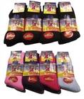 12 Pairs of Ultimate Ladies Thermal Socks, Warm Thick Winter Socks, Size 4-7