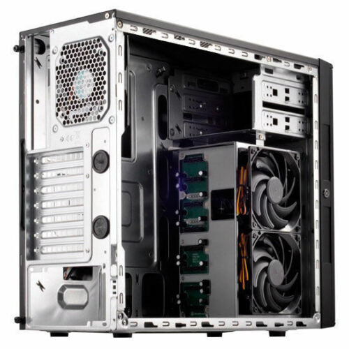 Silverstone SST-CS380B-USA Mid Tower 8-Bay 3.5/2.5inch SAS/SATA Drives Case - Picture 5 of 5
