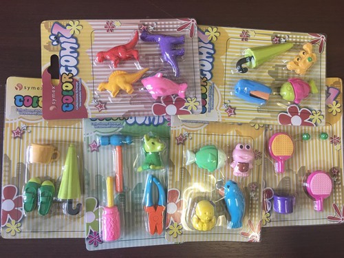 4 Stück Kinder Bleistift Gummi Kuchen Radierer Essen Getränke Form Spielzeug Schreibwaren - Bild 5 von 6