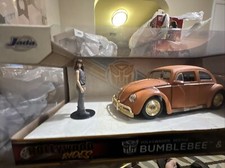 NEW Jada Toys Transformers Bumblebee Volkswagen Beetle 1:24 Scale