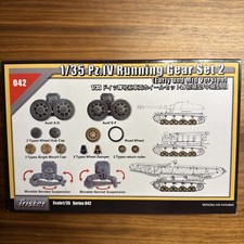 Tristar 1:35 Scale Pz. IV Running Gear Set 2 # 35042 Early And Mid Version