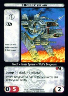 4x  Firefly FFL-4B - U Ungraded Counterstrike