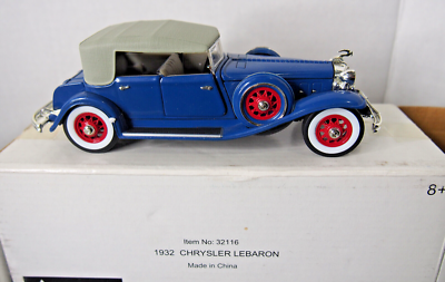 1932 Chrysler Lebaron - 1/32 Signature Diecast Model No. 32116 | eBay