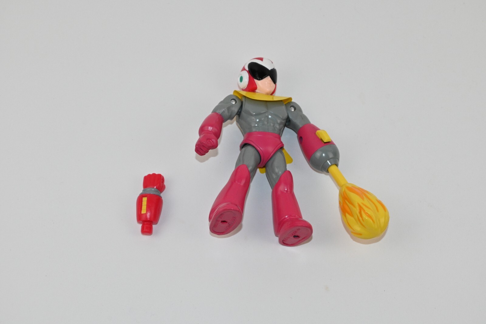1995 Proto Man Bandai Capcom Mega Man Action Figure complete