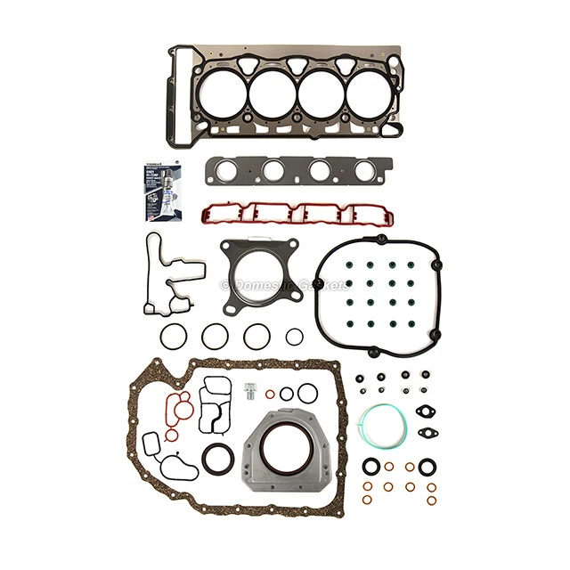 Juego completo de juntas para 08-11 Volkswagen Jetta Passat Audi A3 A4 A5 2.0L 16V DOHC Foto 2 de 4