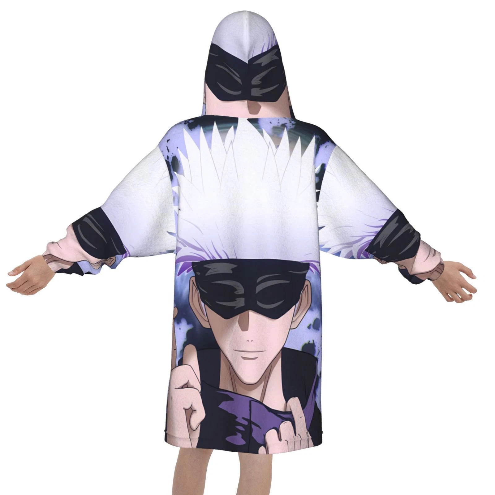 Jujutsu Satoru Gojo Oversized Blanket Hoodie