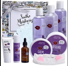 Ten-Piece Lavender Spa Gift Set