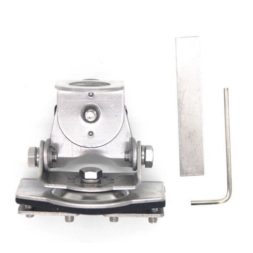 Stainless Steel Car Antenna Bracket Lid Hatchback Mount for Mobile Radio Antenna - Afbeelding 2 van 9