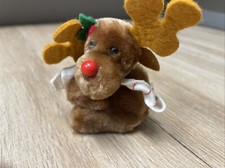 OG Dakin Rare Vintage Mini Moose      1984 3 Inches Tall Grab Arms. Genuine 