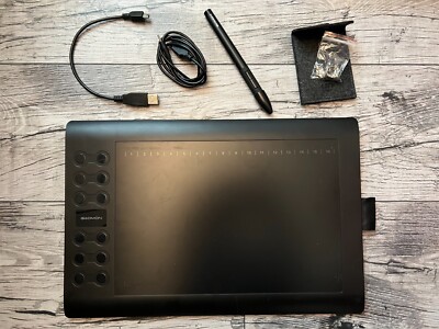 GAOMON M106K PRO 10'' Graphics Drawing Tablet BLACK