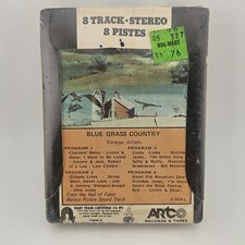 Blue Grass Country 8 Track - Sealed - C-909-L 1973 Bluegrass Folk Buy2Get1Free 