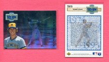 ROBIN YOUNT MILWAUKEE BREWERS 1993 UPPER DECK THEN AND NOW BASEBALL CARD #15