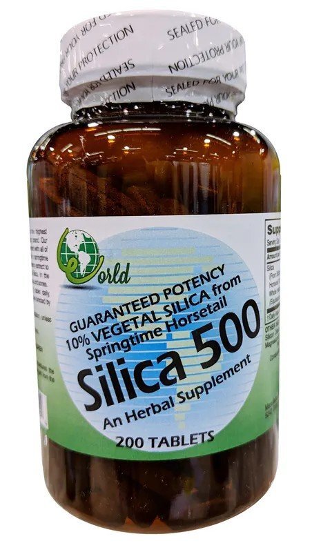 World Organics Silica-500 мг 200 таблеток 4790₽