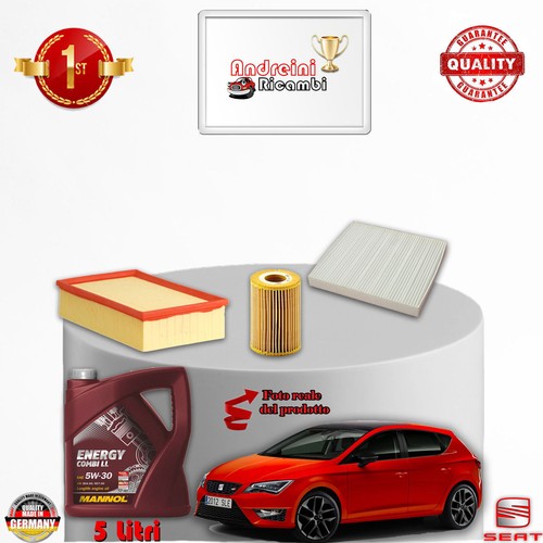 Cortasetos Gasolina Kit Tagliando Golf 5 1.9 Tdi KIT TAGLIANDO 4 FILTRI E 6 LITRI DI OLIO MOTORE 5W30 COMPATIBILE CON BMW 320D E9 Kit Tagliando Bmw 320d E90 Televisores 40 - Foto 3