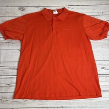 Vintage Ocean Pacific Polo Shirt Mens Large California Surfing Shirt Orange