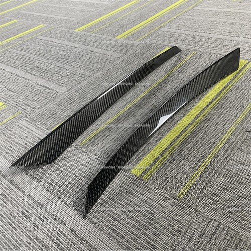 Fits For Honda Civic FK8 FC1 FK7 Real Carbon Fiber Front Center Mesh Grille Trim - Picture 28 of 37