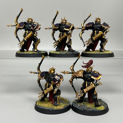 5 Judicators Stormcast Eternals - Figurines Warhammer Age Of Sigmar Entièrement Peintes Par Un Pro