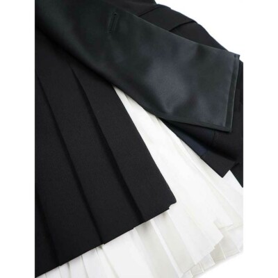 Sacai Sakai 23SS Layered Pleated Tulle Tube Tops 23-06685