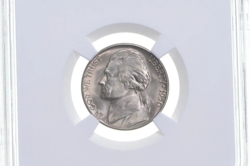 1950-D MS65 Jefferson Nickel NGC Graded Special Label - Image 3 of 4
