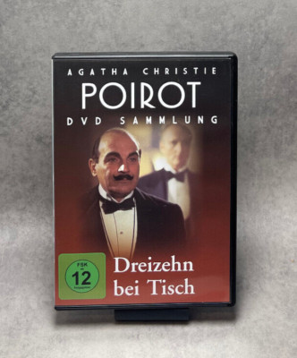 Agatha Christie - Poirot - DVD Sammlung - Dreizehn bei Tisch - Teil 29 - DVD