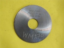DDR Metall Kreiss&auml;geblatt Werk&ouml; HSS - 80 x 2,5 x 80 - Aufn &Oslash; 22 - Scheibenfr&auml;ser
